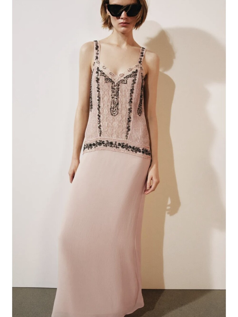 ZARA ZW COLLECTION BEADED DRESS